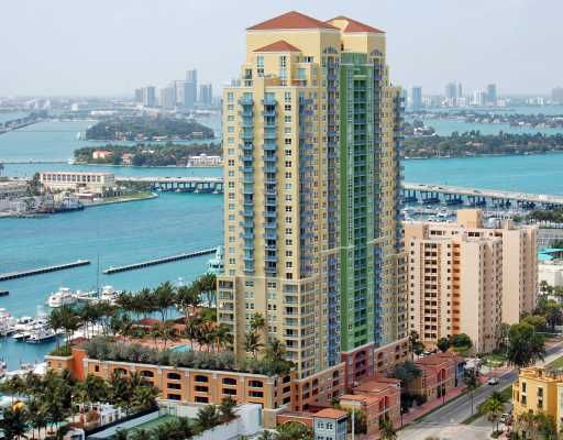 Miami Beach South Waterfront Bayfront Condos For Yacht Club At Portofino In Miami Beach